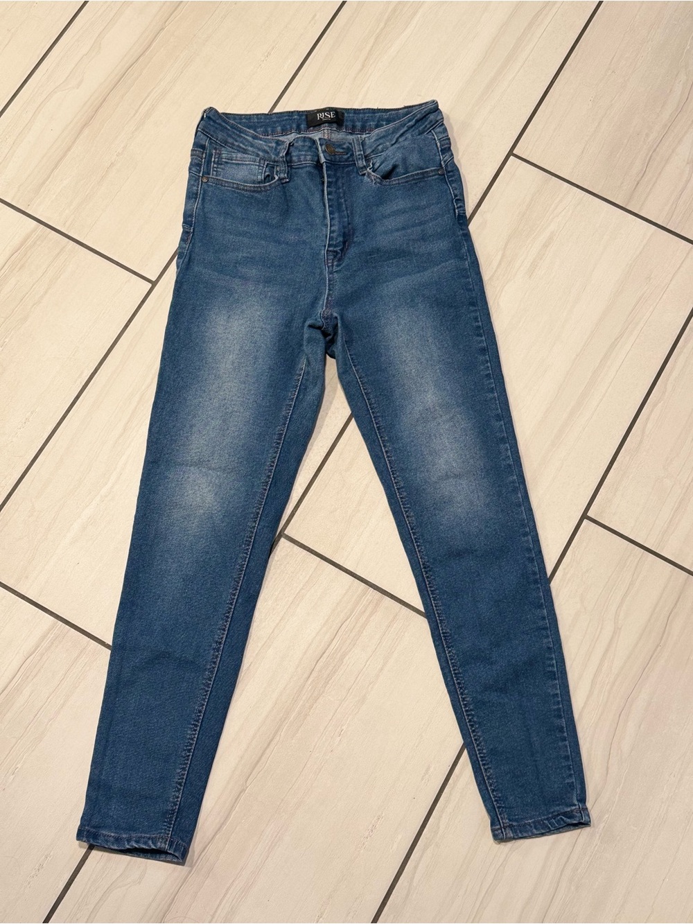 Women's Mid Blue Slim Jeans
